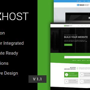 MaxHost – Web Hosting, WHMCS and Corporate Business WordPress Theme with WooCommerce Download